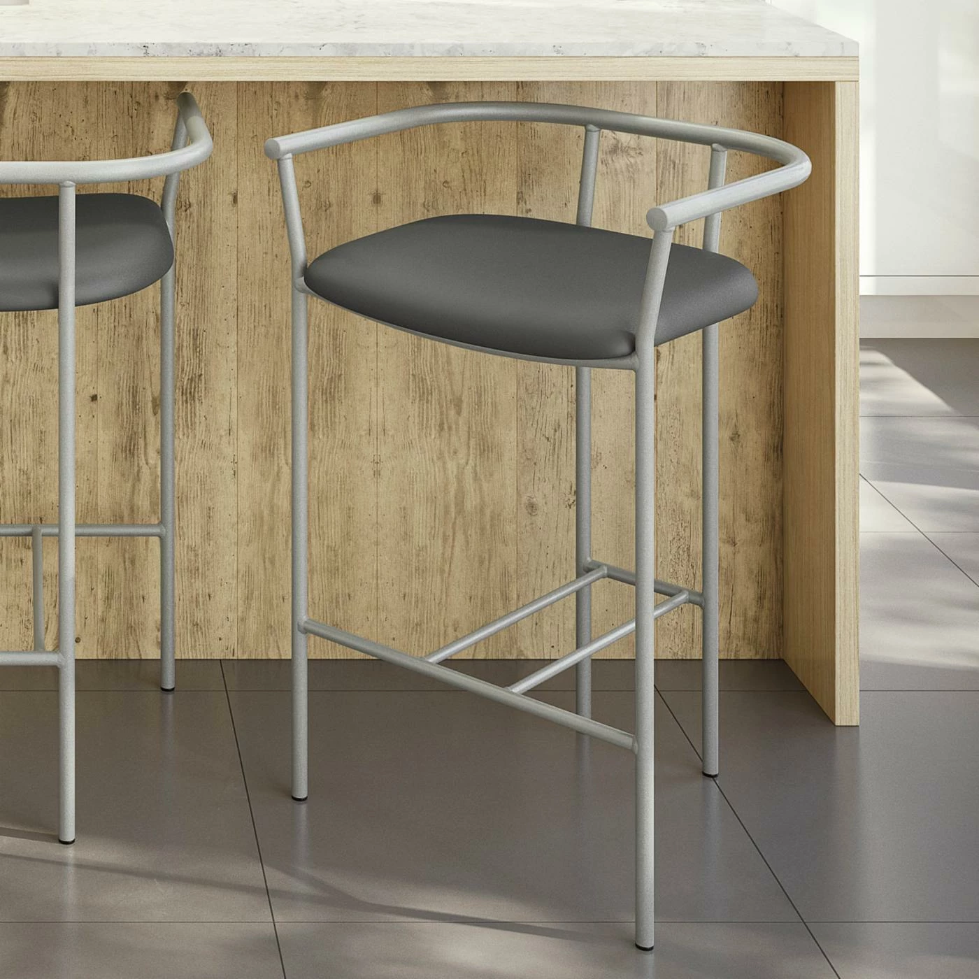 Best reviews of π Counter Height Stools Amisco June 26 In. Low Back Counter Stool π€© - Image 2