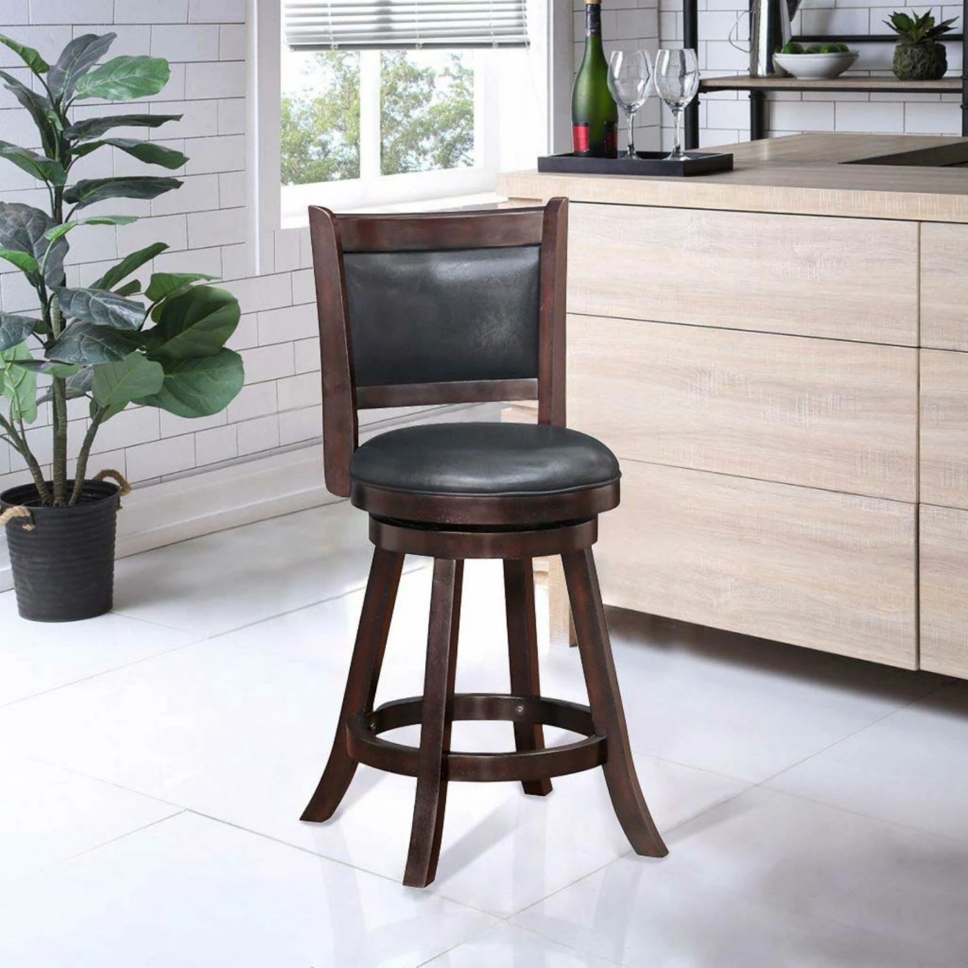 Wholesale π Counter Height Stools Boraam 24 In. Rhea Swivel Counter Stool βοΈ - Image 2