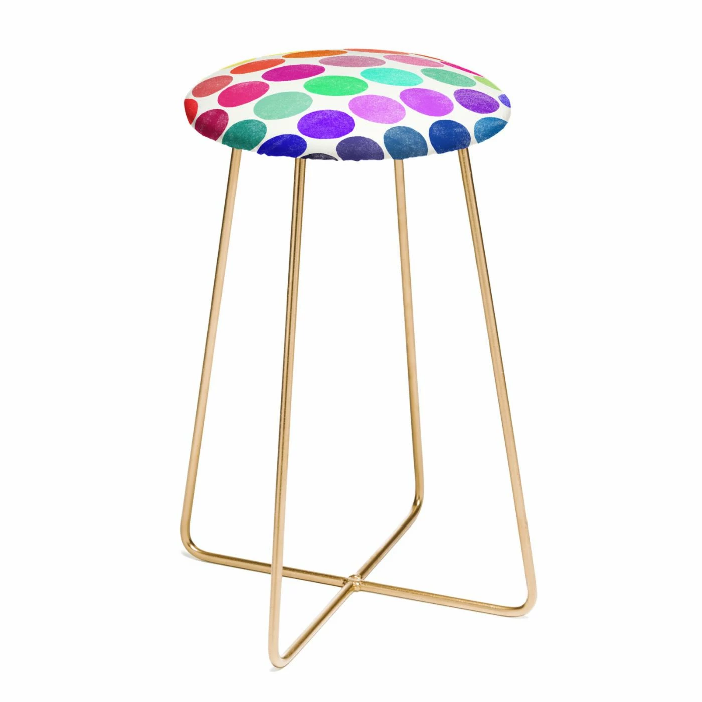 Coupon 𧨠Counter Height Stools Deny Designs Garime Dhawan Colorplay 25 In. Backless Counter Stool π - Image 2