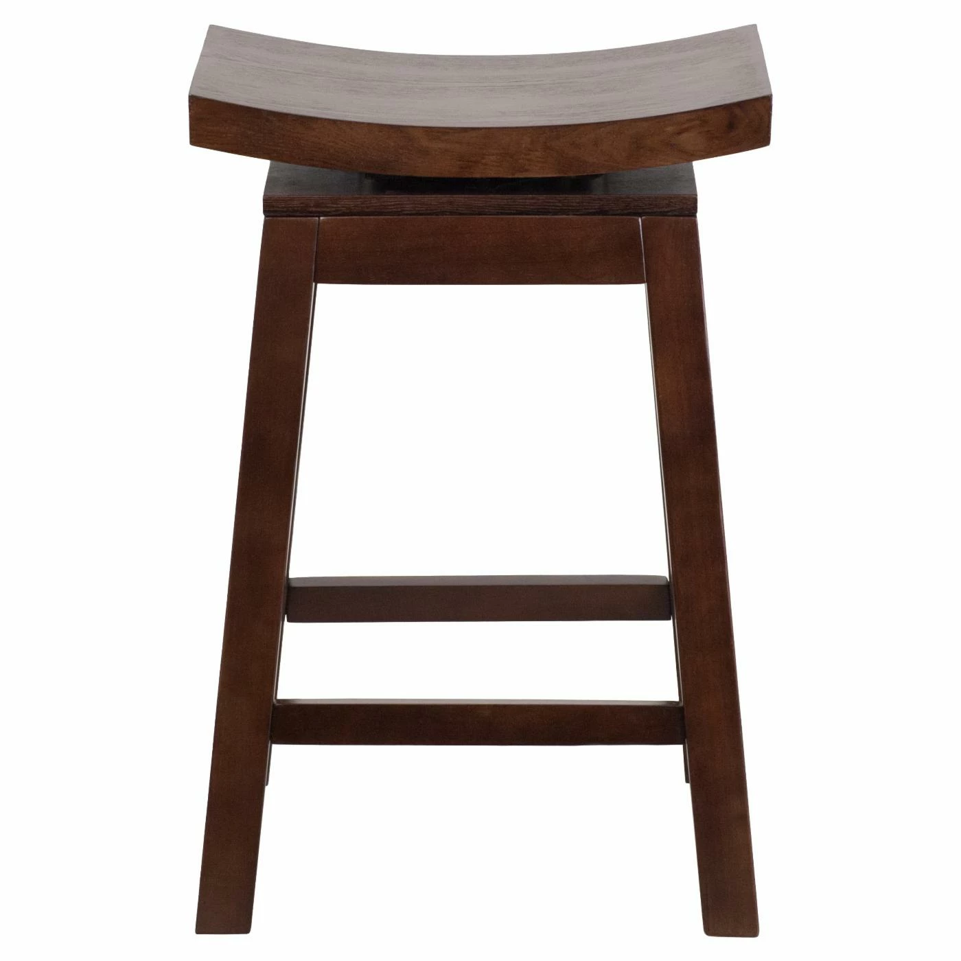 Brand new π― Counter Height Stools Flash Furniture 26 In. Saddle Seat Counter Height Stool With Auto Swivel Return π₯ - Image 2