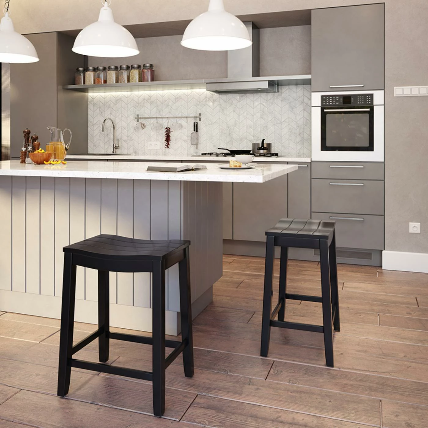 Top 10 π― Hillsdale Furniture Counter Height Stools Hillsdale Fiddler 24 In. Backless Counter Stool π - Image 2