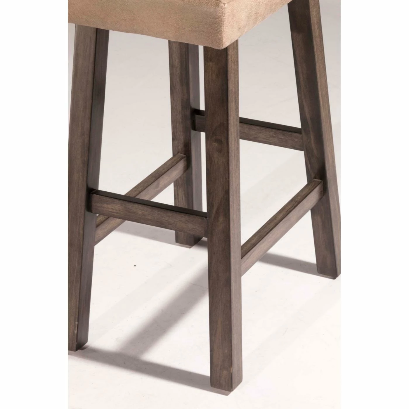 Top 10 β€οΈ Counter Height Stools Hillsdale Saddle Backless Counter Stool - Rustic Gray π₯ - Image 2
