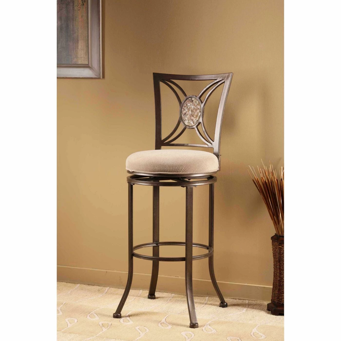 Buy π Counter Height Stools Hillsdale Rowan 26 In. Swivel Counter Stool π - Image 2