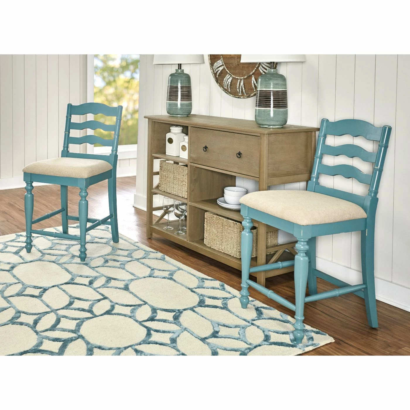 Budget π Counter Height Stools Linon Melva Counter Stool π - Image 2