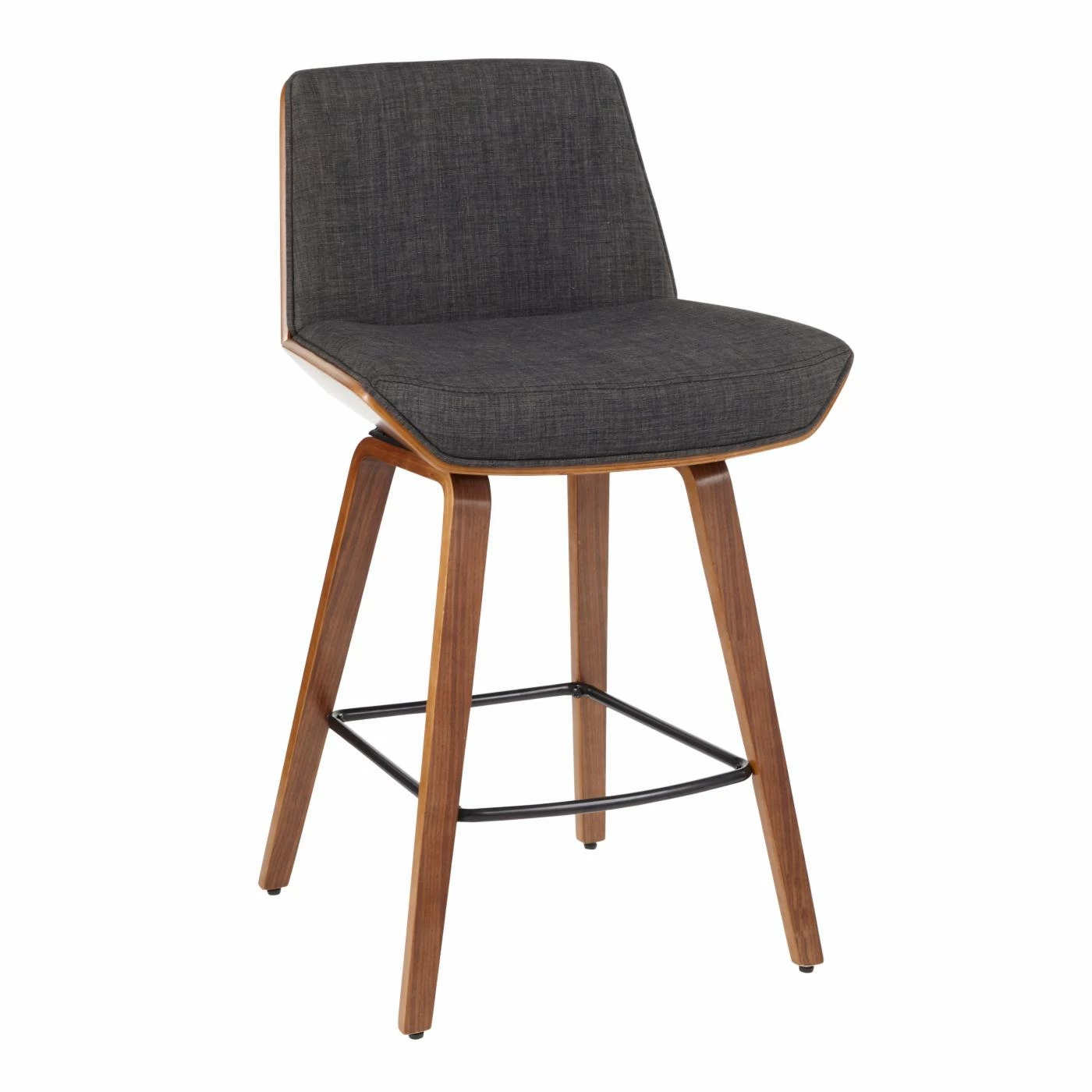 Outlet π€© Counter Height Stools LumiSource Corazza 25 In. Mid-Century Modern Counter Stool π - Image 2