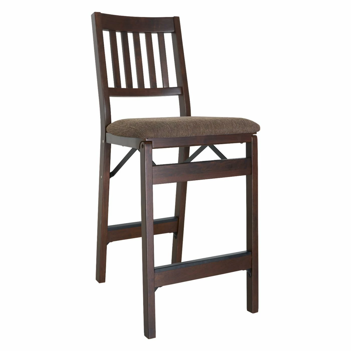 Discount π Counter Height Stools Stakmore 25 In. Folding Counter Stool With Padded Seat π - Image 2