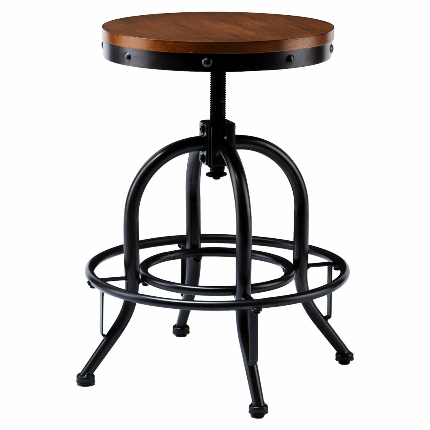Best Pirce π Counter Height Stools Southern Enterprises Industrial Adjustable Swivel Bar Stool βοΈ - Image 2