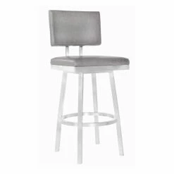 Cheapest 🤩 Counter Height Stools Home Chic Staley 26 In. Armless Swivel Counter Stool 🎁