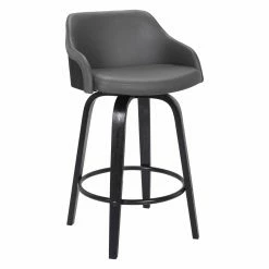 Budget ✨ Counter Height Stools Armen Living Alec 26 In. Swivel Counter Stool 🌟