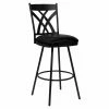 Best Pirce ❤️ Counter Height Stools Armen Living Dover 26 In. Upholstered Swivel Counter Stool 🤩