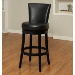 Coupon 🥰 Counter Height Stools Armen Living Boston Swivel Counter Height Stool - 26 In. - Black 💯