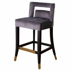 Cheapest 😍 Counter Height Stools Abbyson Avery Tufted Velvet Counter Stool 👏