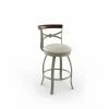 Cheapest 👍 Counter Height Stools Amisco Bourbon Swivel Counter Stool 26 In. 👍