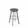 Discount 🛒 Counter Height Stools Amisco Warner 25 In. Swivel Counter Stool ✔️