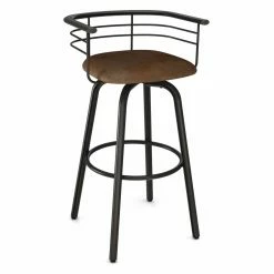 New ❤️ Counter Height Stools Amisco Turbo 27 In. Swivel Counter Stool 😀