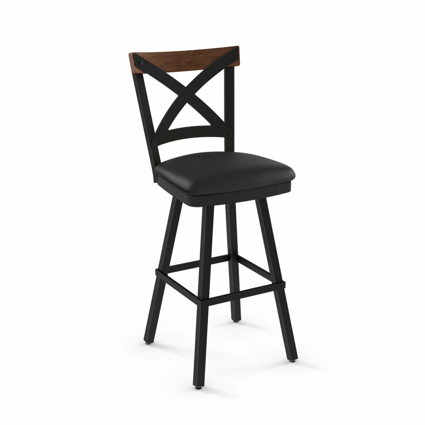Promo βοΈ Counter Height Stools Amisco Snyder 26 In. Swivel Counter Stool β€οΈ
