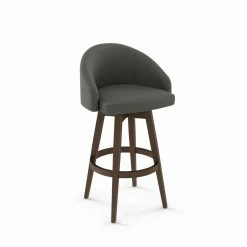 Deals 😀 Counter Height Stools Amisco Keaton 26 In. Swivel Counter Stool 🌟