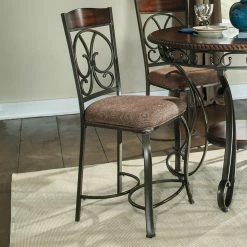 Hot Sale 🌟 Counter Height Stools Signature Design By Ashley Glambrey Counter Height Dining Chair - Set Of 4 🎁