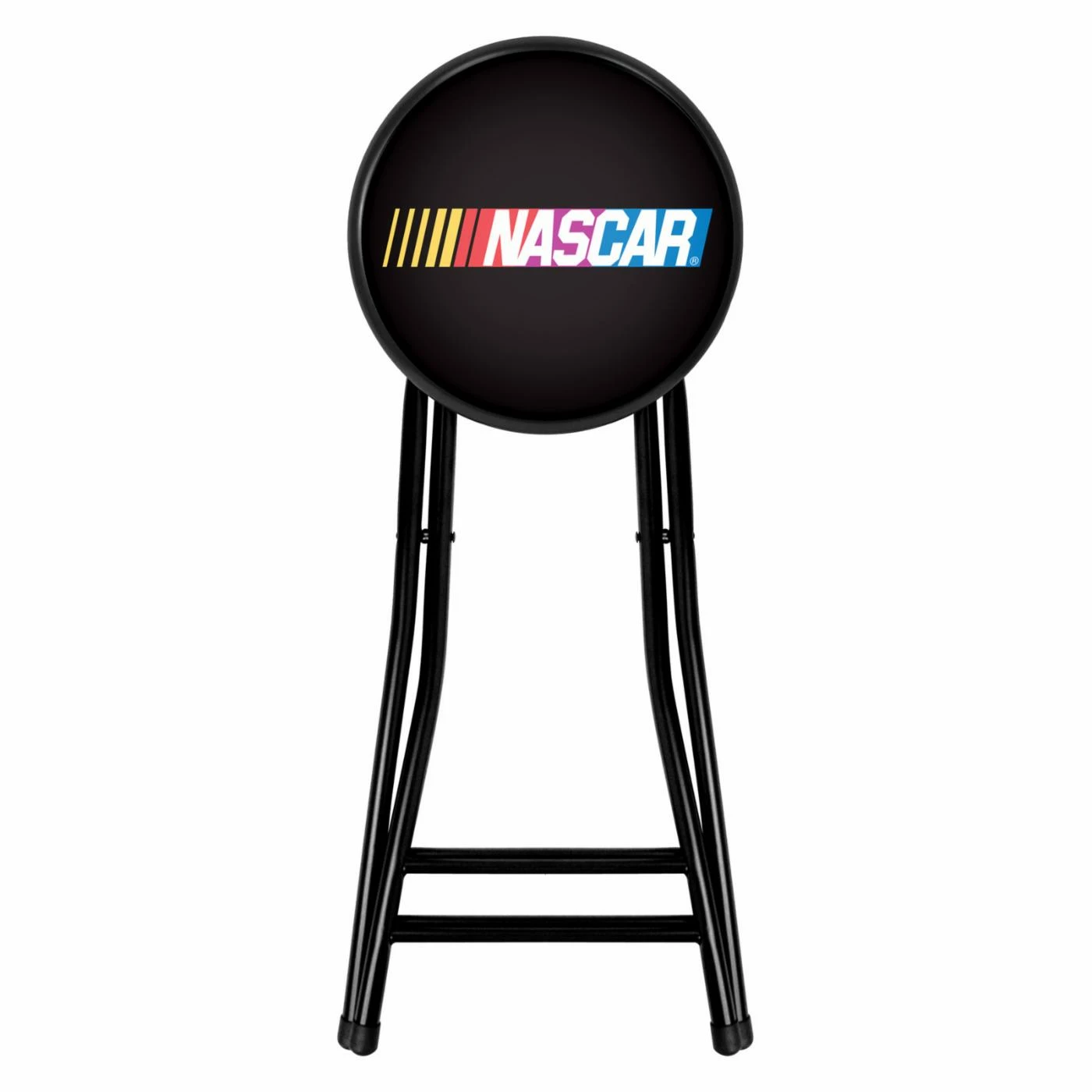 Promo β Counter Height Stools Trademark Global NASCAR 24 Inch Cushioned Folding Stool π₯