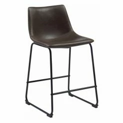 Cheapest ✔️ Counter Height Stools Benzara Transitional Contoured Counter Height Stool - Set Of 2 🥰