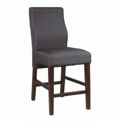 Best reviews of 🥰 Counter Height Stools Benzara Elegant Upholstered Counter Height Stool - Set Of 2 💯