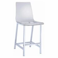Top 10 👍 Counter Height Stools Benzara Elegant Acrylic 24 In. Counter Stool - Set Of 2 🌟