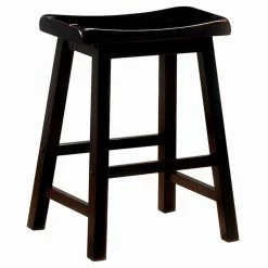 Discount 🎉 Counter Height Stools Benzara Wooden Casual 24 In. Counter Stool - Set Of 2 🌟