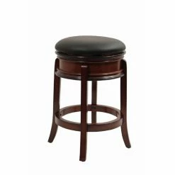 New 😍 Counter Height Stools Boraam Magellan 24 In. Swivel Counter Stool - Brandy 🧨