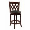 Best Pirce 🌟 Counter Height Stools Boraam Cathedral 24 In. Swivel Counter Stool - Dark Cherry 🎉