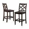 Wholesale 🎉 Best Selling Home Counter Height Stools Harmon 26 In. Cross Back Counter Height Chair 😀
