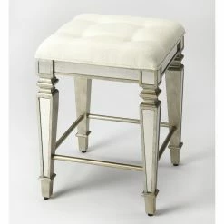 New ⭐ Counter Height Stools Butler Specialty Celeste Mirrored Counter Stool ⭐
