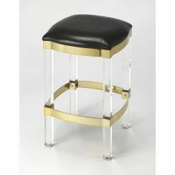 Deals 👍 Counter Height Stools Butler Specialty Jordan 24 In. Acrylic Counter Stool ✔️