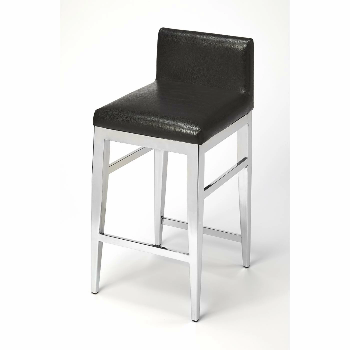 Brand new π Counter Height Stools Butler Specialty Kelsey 25 In. Stainless Steel Faux Leather Counter Stool π