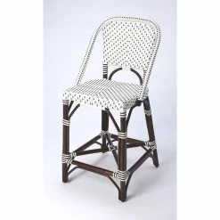 Budget 👍 Counter Height Stools Butler Specialty Solstice 26 In. Rattan Counter Stool 💯