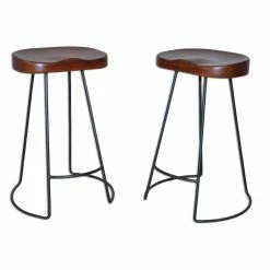 Outlet 🥰 Carolina Chair & Table Co. Counter Height Stools Carolina Chair & Table Co. Sadie 25 In. Backless Counter Stool - Set Of 2 🛒