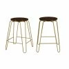 Best deal 👍 Carolina Chair & Table Co. Counter Height Stools Carolina Chair & Table Co. Townsley 24 In. Backless Counter Stool - Set Of 2 😉