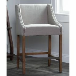 Promo ❤️ Counter Height Stools Kosas Home Castaic 24 In. Upholstered Counter Stool ✔️