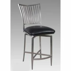 Discount 🥰 Counter Height Stools Chintaly Ashtyn Memory/Return Swivel Counter Height Stool 💯