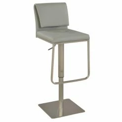 Best Sale 👍 Counter Height Stools Chintaly Eithne Adjustable Gas Lift Bar Stool ⭐