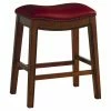 Budget 👏 Counter Height Stools Picket House Furnishings Bowen 24 In. Upholstered Backless Counter Height Stool 🔥