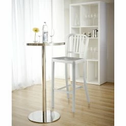 Cheap ⭐ Counter Height Stools Euro Style Cafe 24 In. Slat Back Counter Stool 🧨