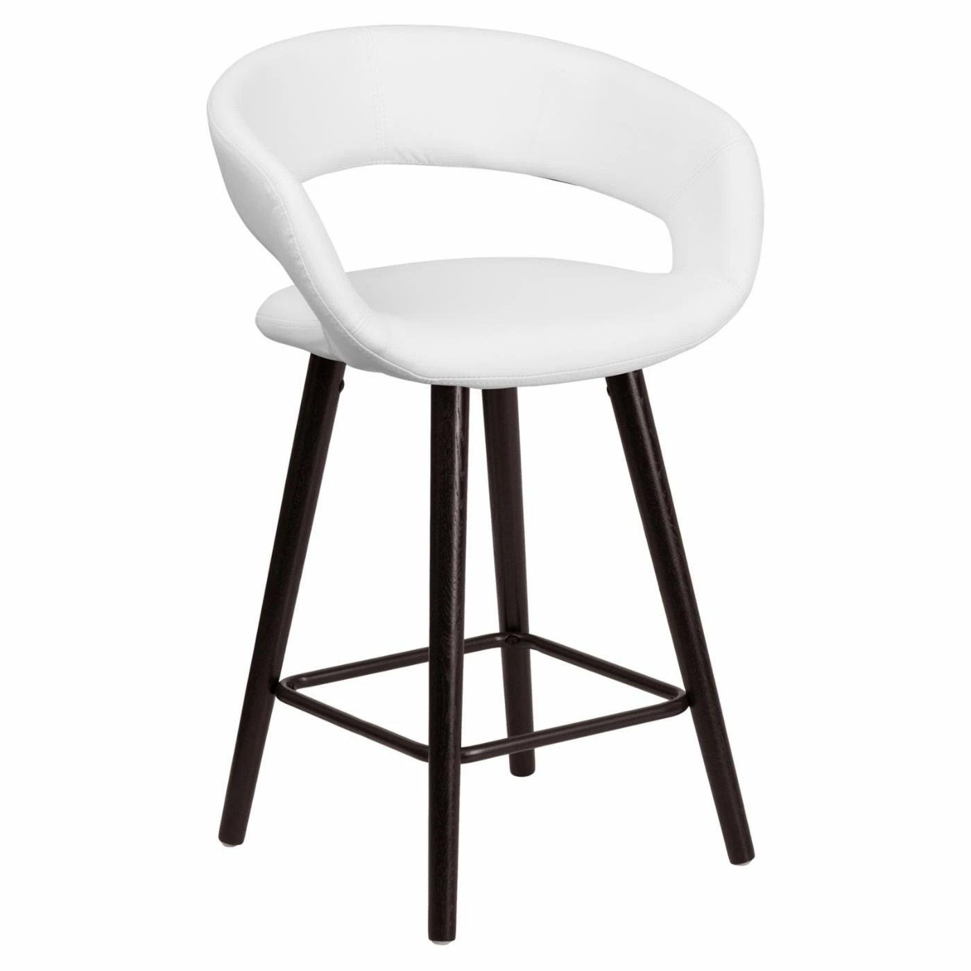 Wholesale β¨ Counter Height Stools Flash Furniture Brynn 24 In. Contemporary Rounded Low Back Legged Vinyl Counter Stool π
