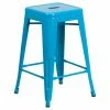 Discount 😉 Counter Height Stools Flash Furniture 24 In. Square Backless Indoor-Outdoor Counter Height Stool 🤩