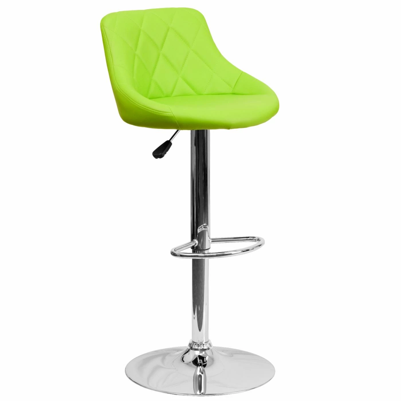Best Sale π₯° Counter Height Stools Flash Furniture Contemporary Bucket Seat Adjustable Bar Stool With Chrome Base π