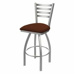 Budget 😍 Counter Height Stools Holland Bar Stool Co Jackie 25 In. Metal Swivel Counter Stool With Faux Leather Seat 🌟