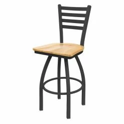 Buy 😉 Counter Height Stools Holland Bar Stool Co Jackie 25 In. Swivel Counter Stool With Wood Seat 😍