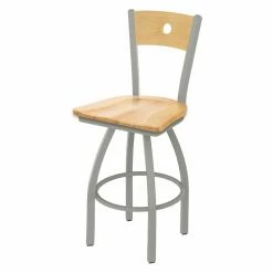 Coupon 👏 Counter Height Stools Holland Bar Stool Co Voltaire 25 In. Swivel Counter Stool With Wood Seat 🎁