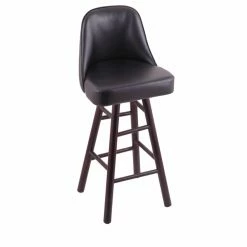 Discount 🥰 Counter Height Stools Holland Bar Stool Co Grizzly Maple Stool With Smooth Legs And Vinyl Seat ✔️