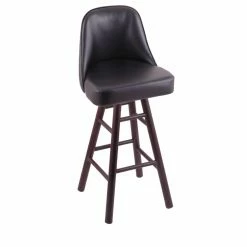 Wholesale 🔔 Counter Height Stools Holland Bar Stool Co Grizzly Oak Stool With Smooth Legs And Vinyl Seat 😉