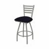 Best deal ⌛ Counter Height Stools Holland Bar Stool Co XL 410 Jackie 25 In. Faux Leather Swivel Counter Stool ✔️